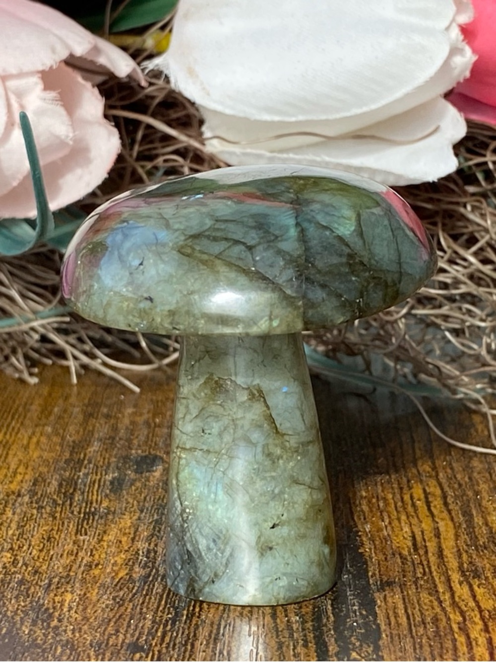 Labradorite Mushroom - Picture 2 of 16